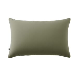 Taie d’oreiller 50 x 70 cm en gaze de coton unie GAÏA - L'effet papillon - romarin