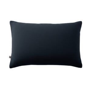 Taie d’oreiller 50 x 70 cm en gaze de coton unie GAÏA - L'effet papillon - minuit