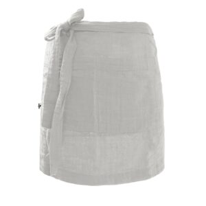 Tablier serveur 45x80 cm en gaze de coton unie GAÏA - L'effet papillon - nuage