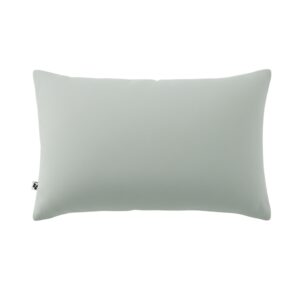 Taie d’oreiller 50 x 70 cm en gaze de coton unie GAÏA - L'effet papillon - eucalyptus
