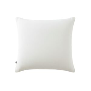 Taie d’oreiller 80 x 80 cm en gaze de coton unie GAÏA - L'effet papillon - chantilly