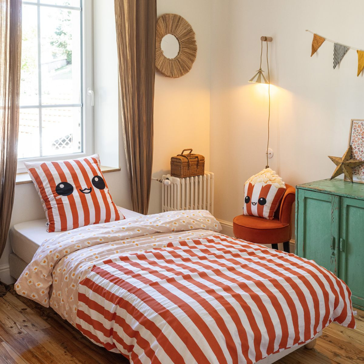 Coussin décoratif 40x42 cm FRESH POPCORN - L'effet papillon – Image 2