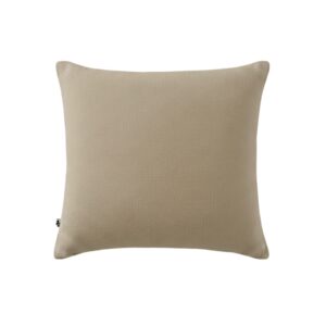Taie d’oreiller 80 x 80 cm en gaze de coton unie GAÏA - L'effet papillon - ficelle