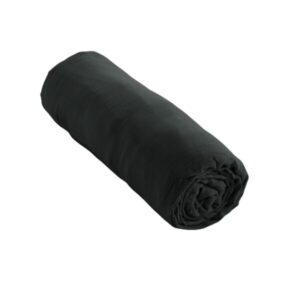 Drap housse 90x190 cm en gaze de coton unie GAÏA - L'effet papillon - sapin