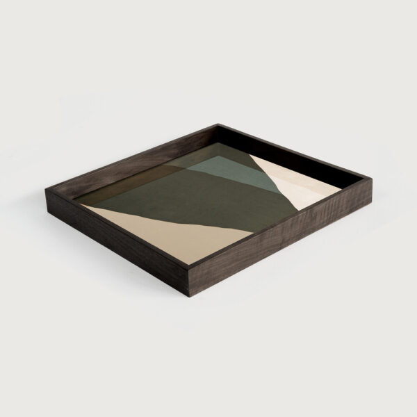 Plateau en verre Wabi Sabi - Carré S - 38x38x H 4 cm Ethnicraft