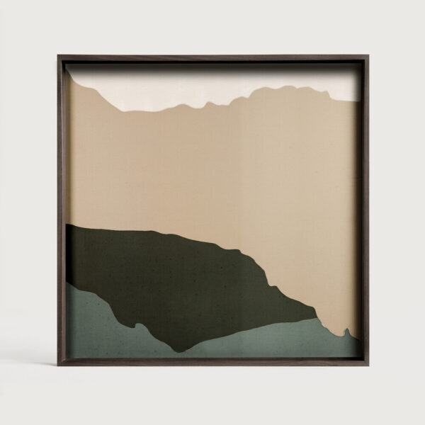 Plateau en verre Wabi Sabi - Carré L - 51x51x H 4 cm Ethnicraft