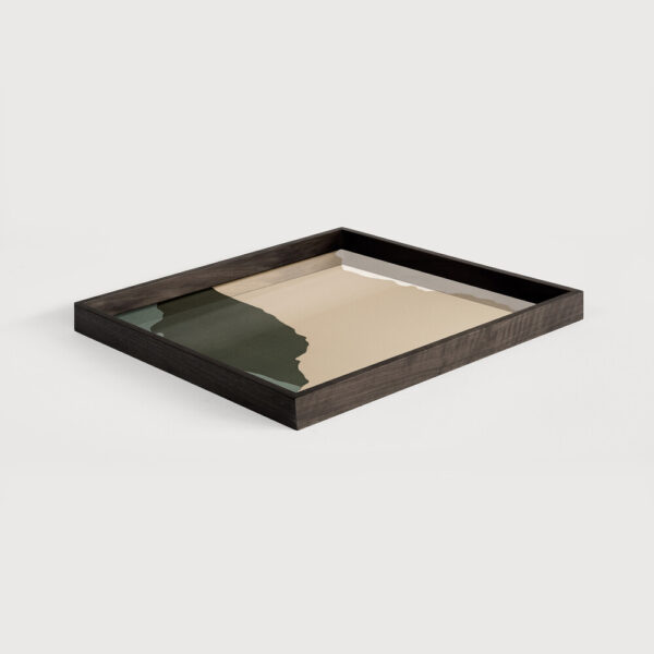 Plateau en verre Wabi Sabi - Carré L - 51x51x H 4 cm Ethnicraft