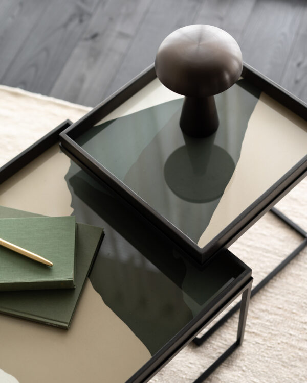 Plateau en verre Wabi Sabi - Carré L - 51x51x H 4 cm Ethnicraft – Image 5