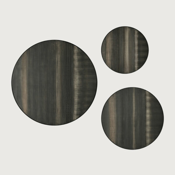 Décoration murale Layered Clay - Rond - Ø 84 x H 3 cm Ethnicraft – Image 3