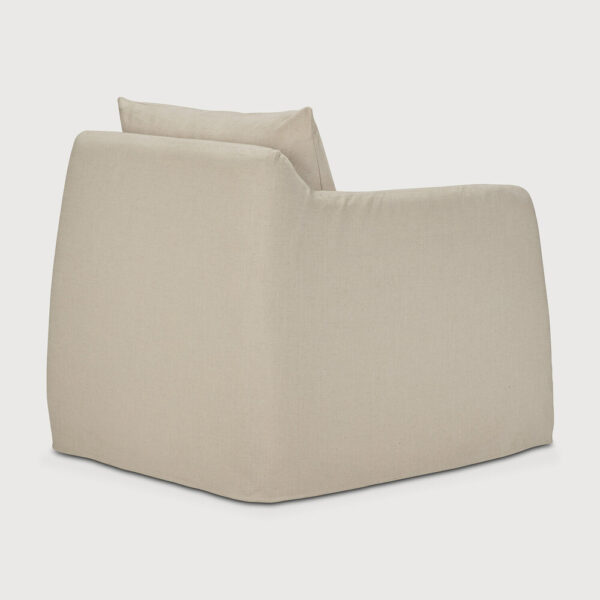 Fauteuil Weave - tissu Bone (Os) - 80x87x75 cm - Ethnicraft – Image 9