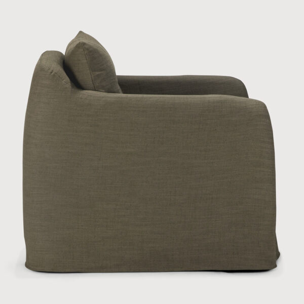 Fauteuil Weave - tissu Green (vert) - 80x87x75 cm - Ethnicraft – Image 10