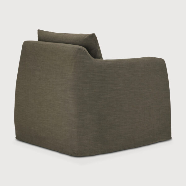 Fauteuil Weave - tissu Green (vert) - 80x87x75 cm - Ethnicraft – Image 9