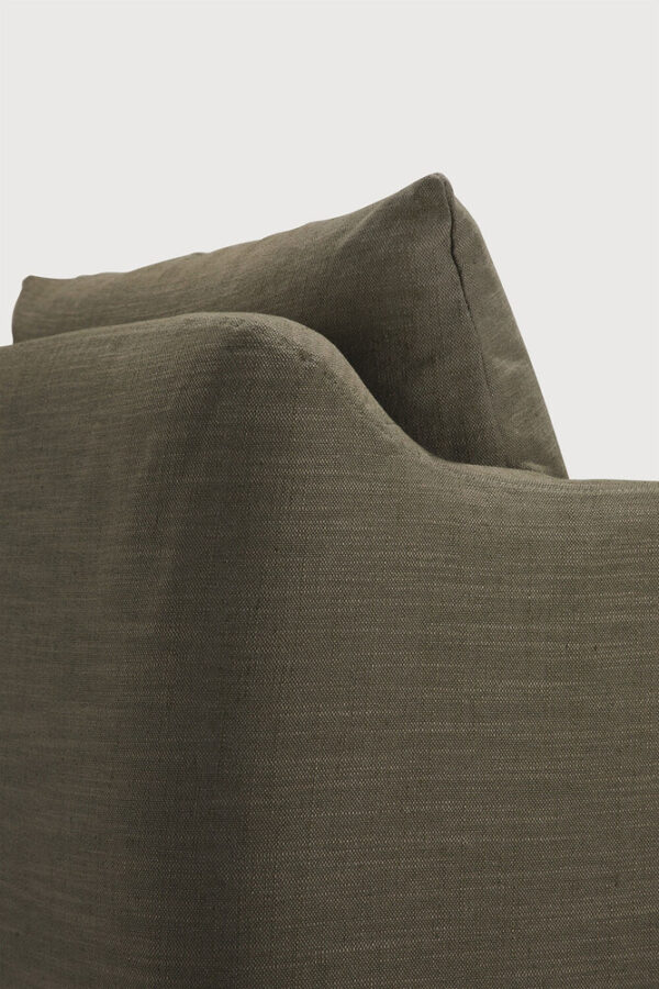 Fauteuil Weave - tissu Green (vert) - 80x87x75 cm - Ethnicraft – Image 8