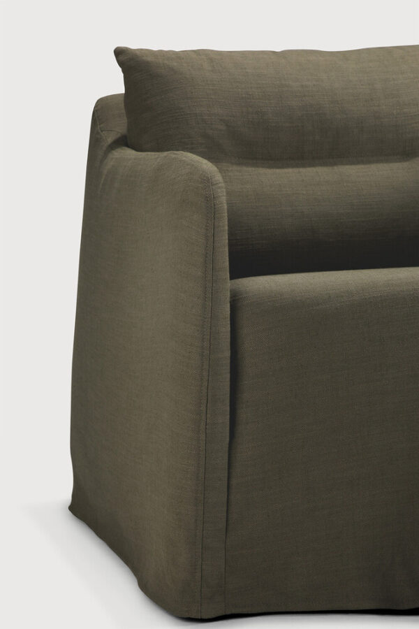 Fauteuil Weave - tissu Green (vert) - 80x87x75 cm - Ethnicraft – Image 7