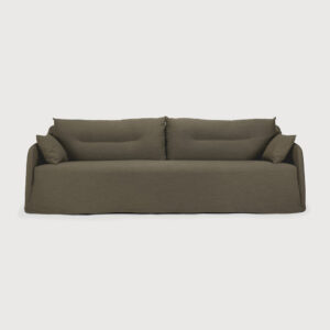 Canapé 3 places Weave - tissu Green (Vert) - 244x95x75 cm -Ethnicraft