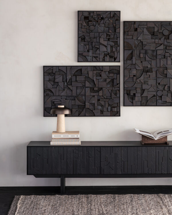 Décoration murale Briques marron - 90 x 60 cm Ethnicraft – Image 8
