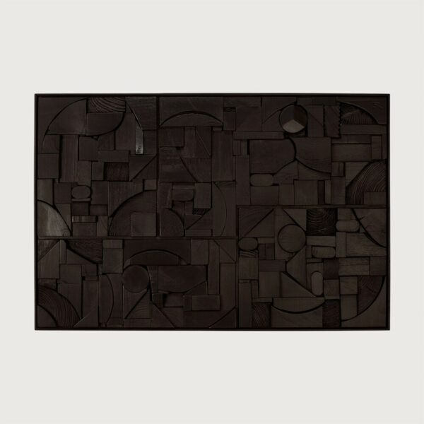 Décoration murale Briques noire - 90 x 60 cm Ethnicraft