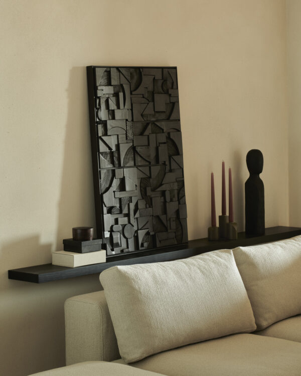 Décoration murale Briques noire - 90 x 60 cm Ethnicraft – Image 7
