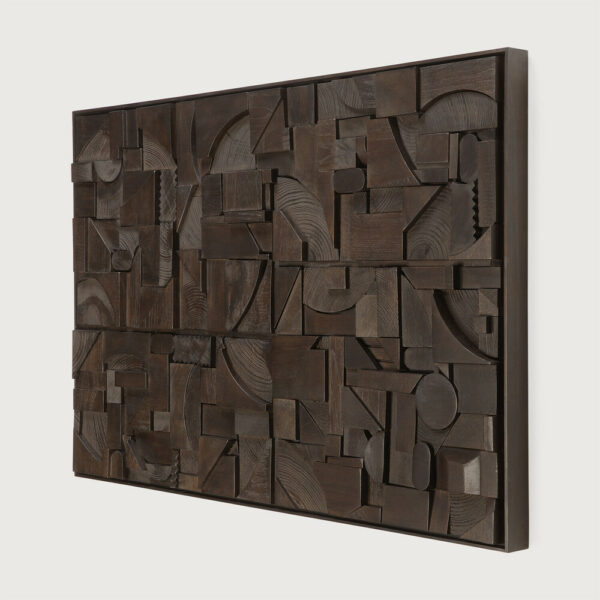 Décoration murale Briques marron - 90 x 60 cm Ethnicraft – Image 4