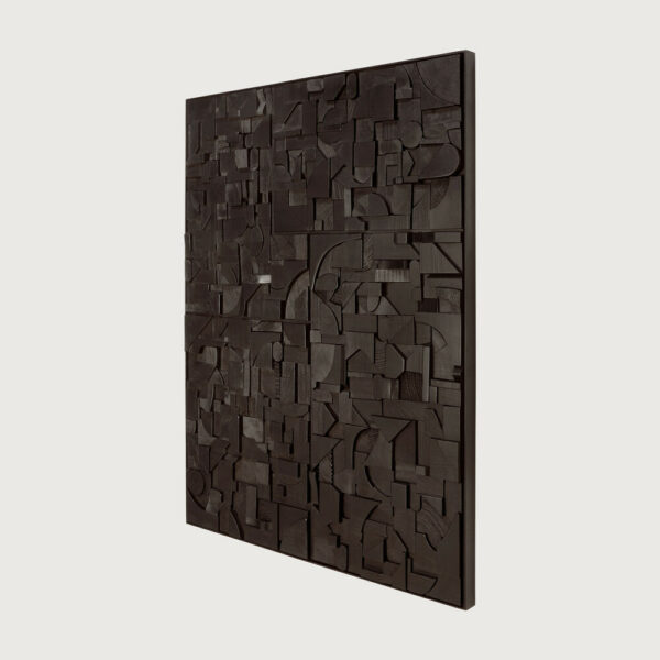 Décoration murale Briques noire - 120 x 90 cm Ethnicraft – Image 3