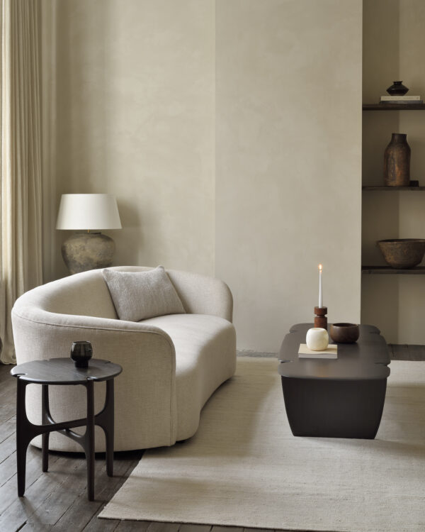 Table d'appoint ronde PI - acajou vernis - brun foncé - ∅ 47 x H 50 cm - Ethnicraft – Image 7
