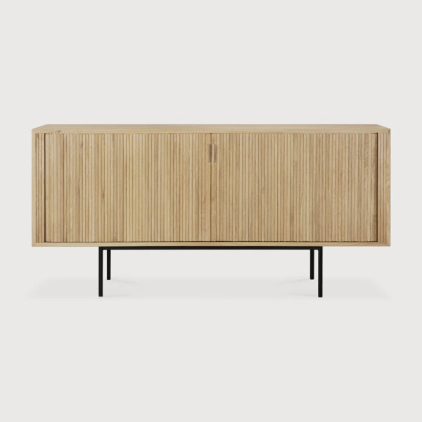 Buffet Roller Max - chêne massif finition huilée - 2 portes coulissantes - 168 x 45x H 80 cm - Ethnicraft
