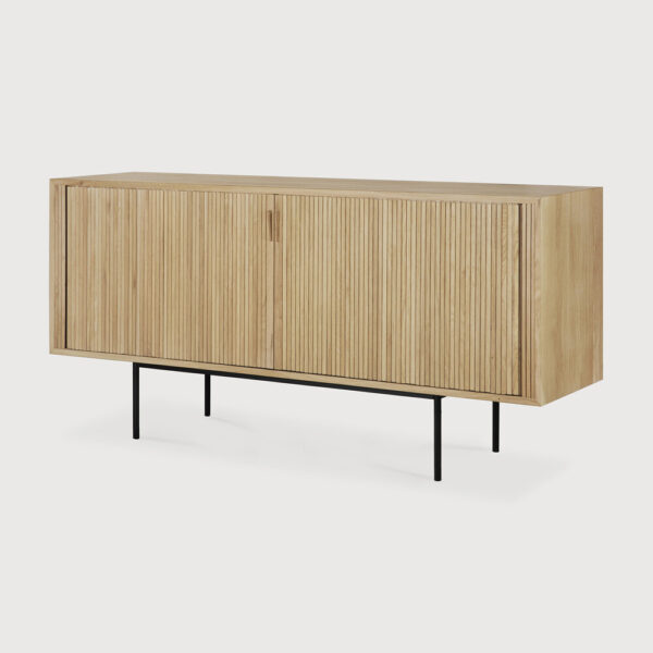 Buffet Roller Max - chêne massif finition huilée - 2 portes coulissantes - 168 x 45x H 80 cm - Ethnicraft