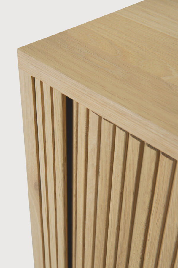 Buffet Roller Max - chêne massif finition huilée - 2 portes coulissantes - 168 x 45x H 80 cm - Ethnicraft – Image 7