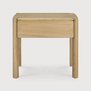 Table de chevet PI 1 tiroir intégré - Chêne massif finition huilée- 60x38x53 cm -Ethnicraft
