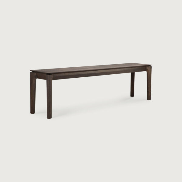 Banc Bok en chêne vernis - brun - 146x35x46 cm Ethnicraft