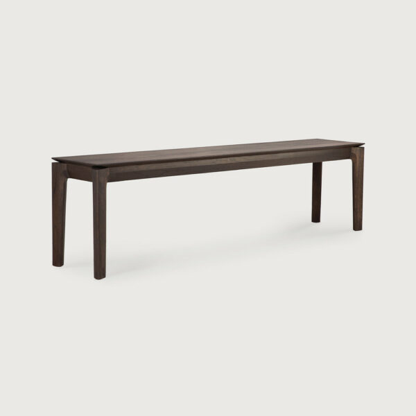 Banc Bok en chêne vernis - brun - 166x35x46 cm Ethnicraft