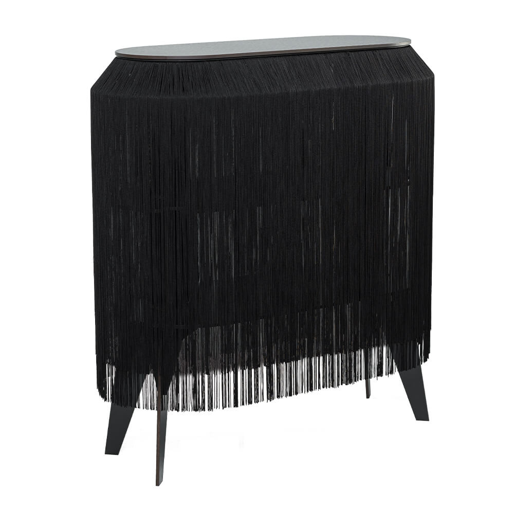 Meuble de rangement BABY ALPAGA 66x27xH72 cm - noir mystérieux - Ibride – Image 4