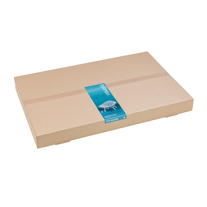 Fauteuil bas d'extérieur MANTA 102x90xH75 cm - vert profond mat - Ibride – Image 8