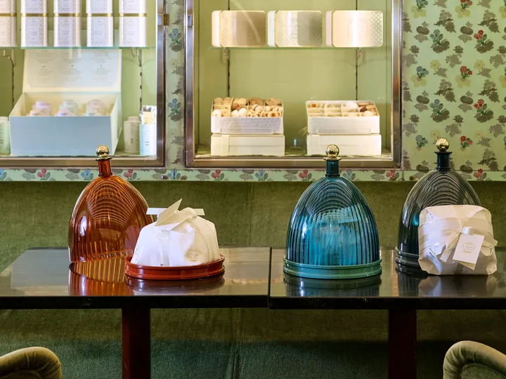 Centre de table La coupole ⌀ 24 cm x H 30.5 cm - Kartell - cola/moutarde – Image 11