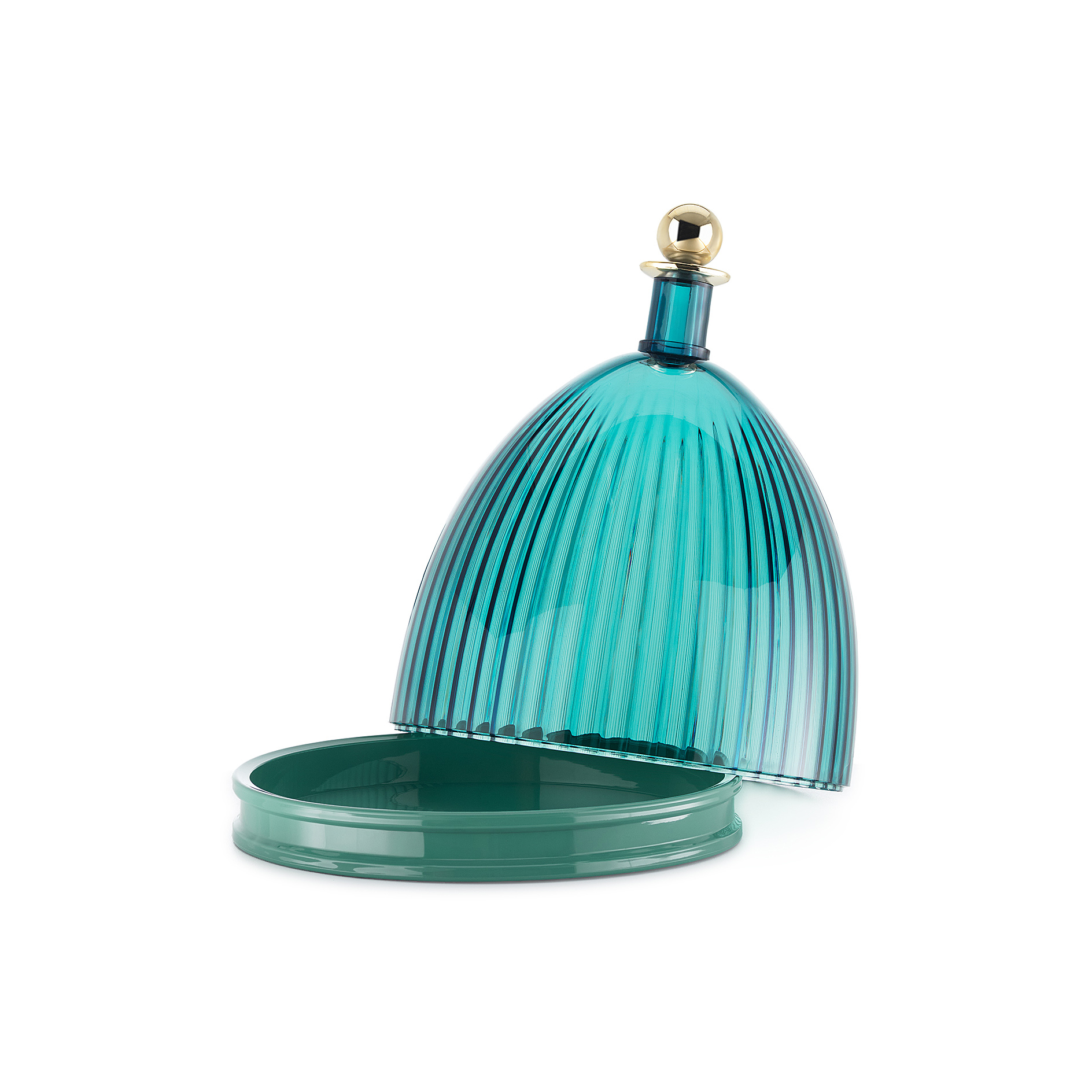 Centre de table La coupole ⌀ 24 cm x H 30.5 cm - Kartell - vert/vert