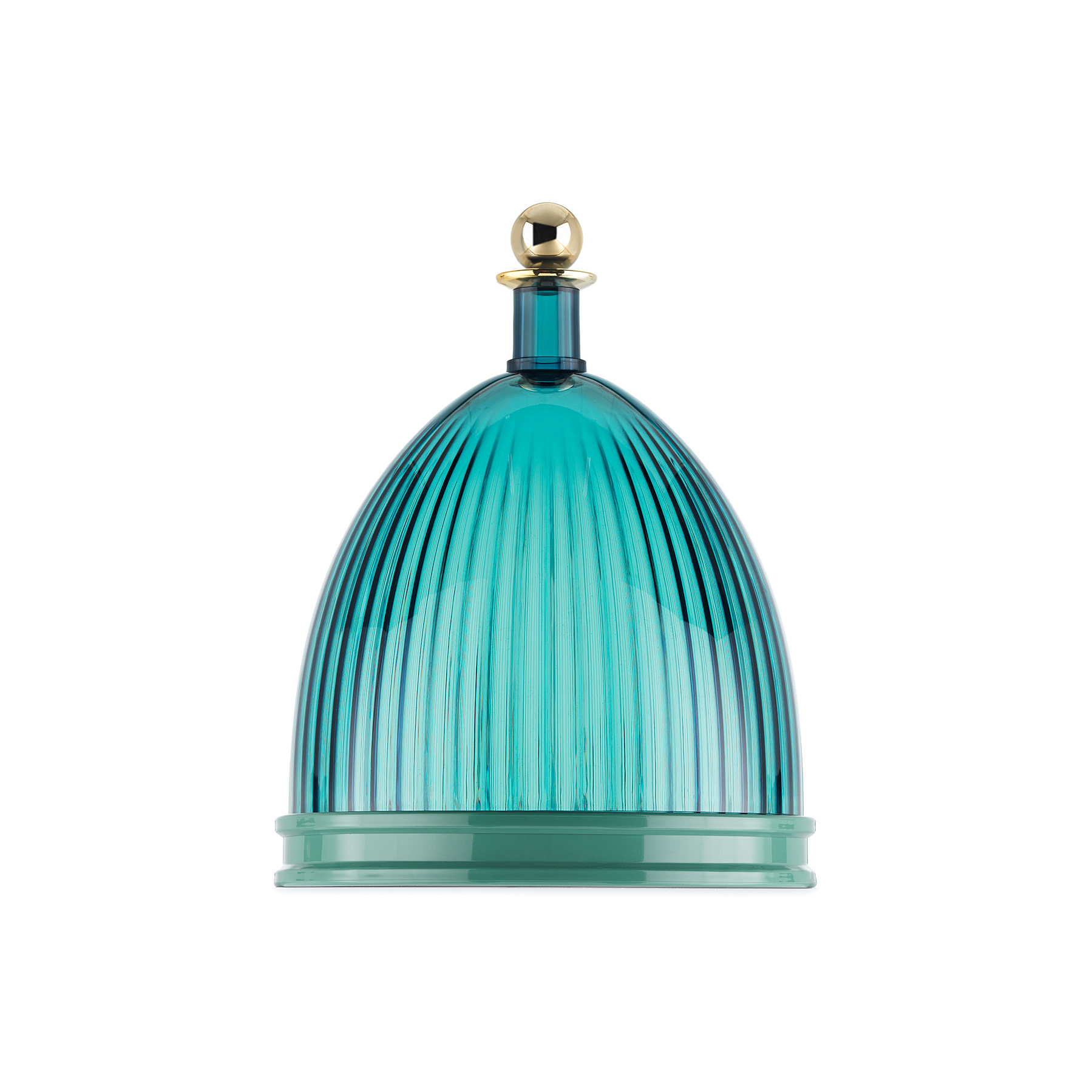 Centre de table La coupole ⌀ 24 cm x H 30.5 cm - Kartell - vert/vert – Image 3