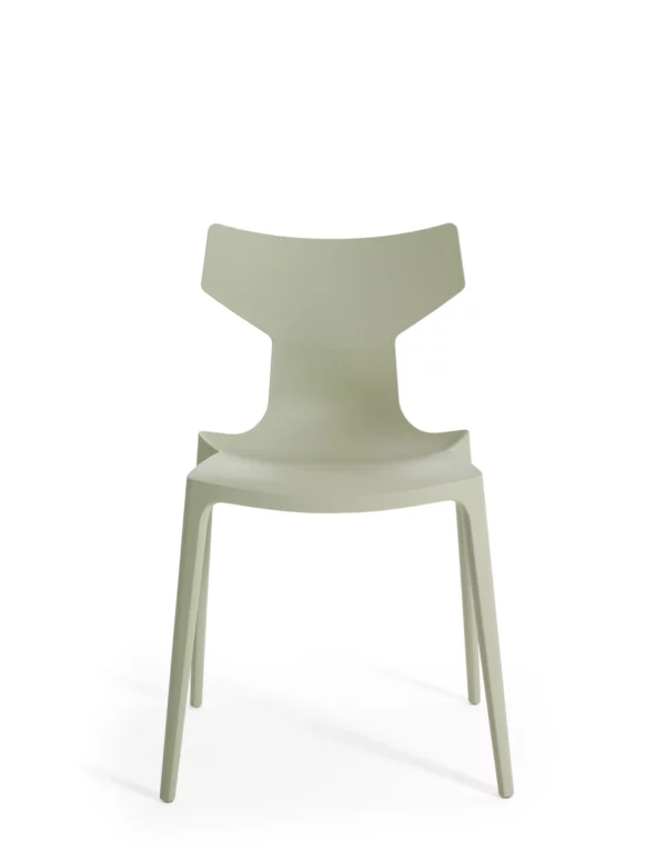 Lot de 2 chaises RE-CHAIR 50.5x49xH79 cm - Kartell - vert