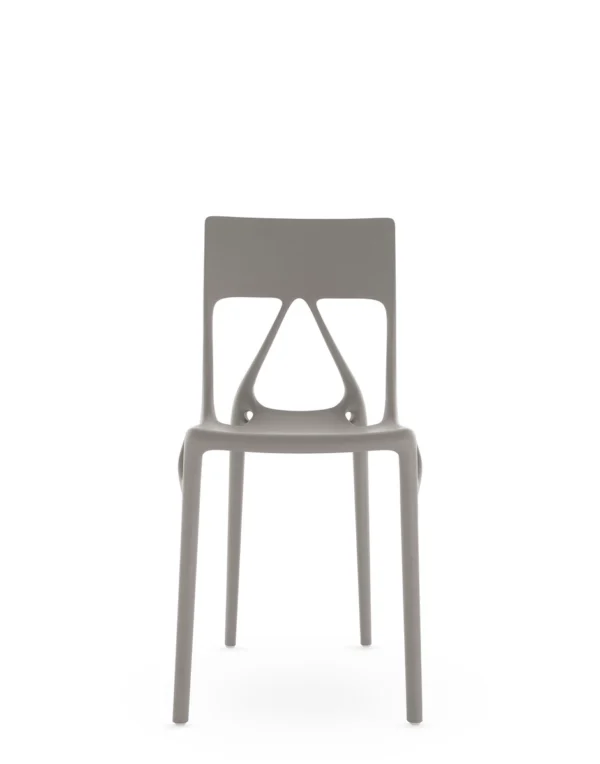 Chaise A.I LITE 52x42xH80 cm - Kartell - gris