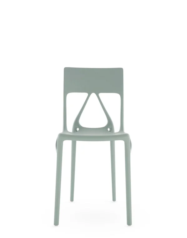 Chaise A.I LITE 52x42xH80 cm - Kartell - vert