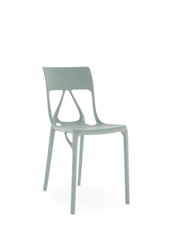Chaise A.I LITE 52x42xH80 cm - Kartell - vert