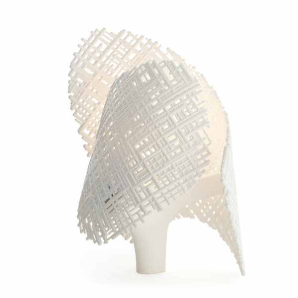 Lampe TEA 28x21x H28.5  cm Kartell - blanc