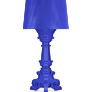 Lampe BOURGIE opaque Ø 37 cm Hauteur réglable 68 à 78 cm Kartell - bleu
