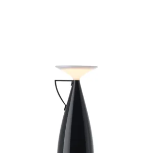 Lampe de table CAMOMILLE 11xH24 cm - Kartell - noir