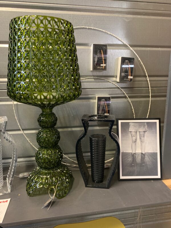 Vase I SHINE 20x9.5x H33 cm Kartell - fumé – Image 8