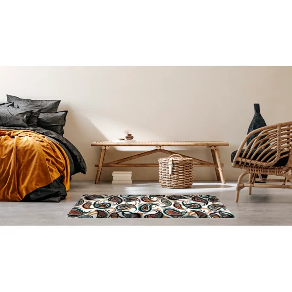 Tapis rectangulaire SAFI - 99x150 cm - Vinyle - Pôdevache