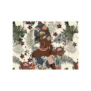 Set de table rectangulaire TANZANIA - 33x45 cm - Vinyle - Pôdevache