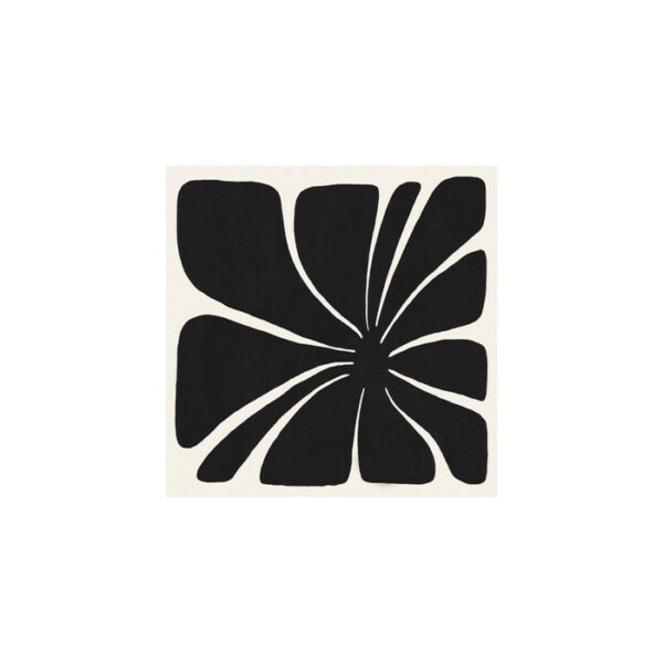 Lot de 6 sets de sous-verres carrés INARI - 10x10 cm - Vinyle - Pôdevache