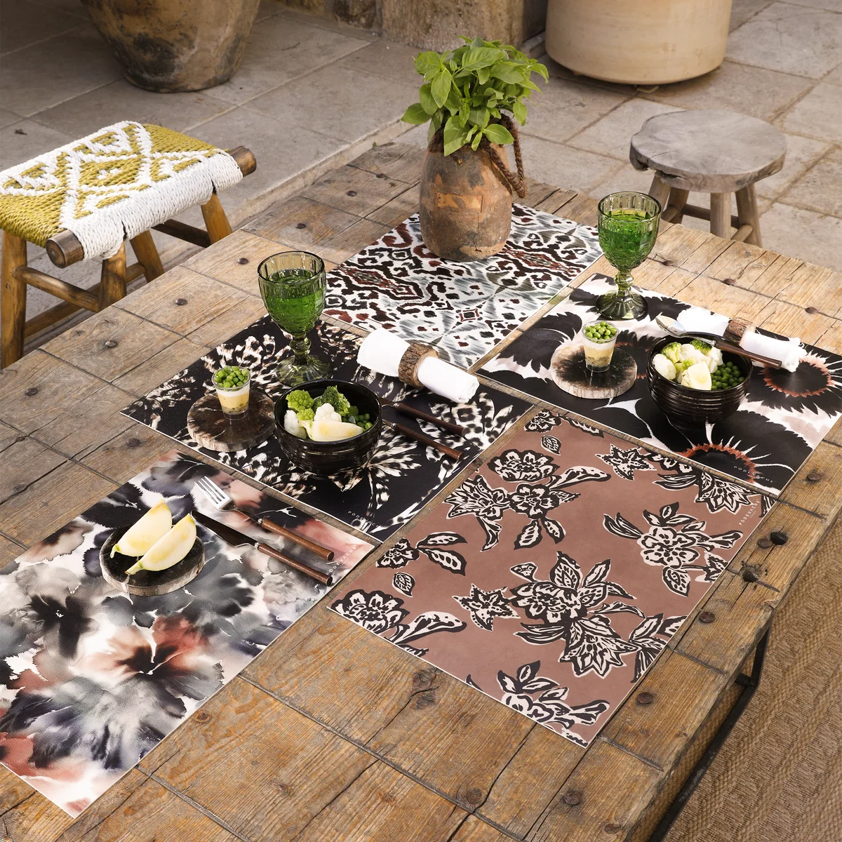 Set de table rectangulaire POTOSI - 33x45 cm - Vinyle - Pôdevache – Image 2