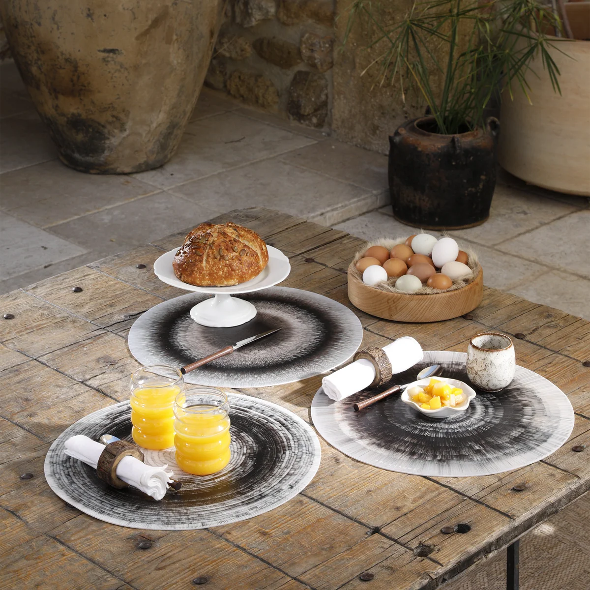 Set de table rond COPAIBA - Ø 38 cm - Vinyle - Pôdevache – Image 2