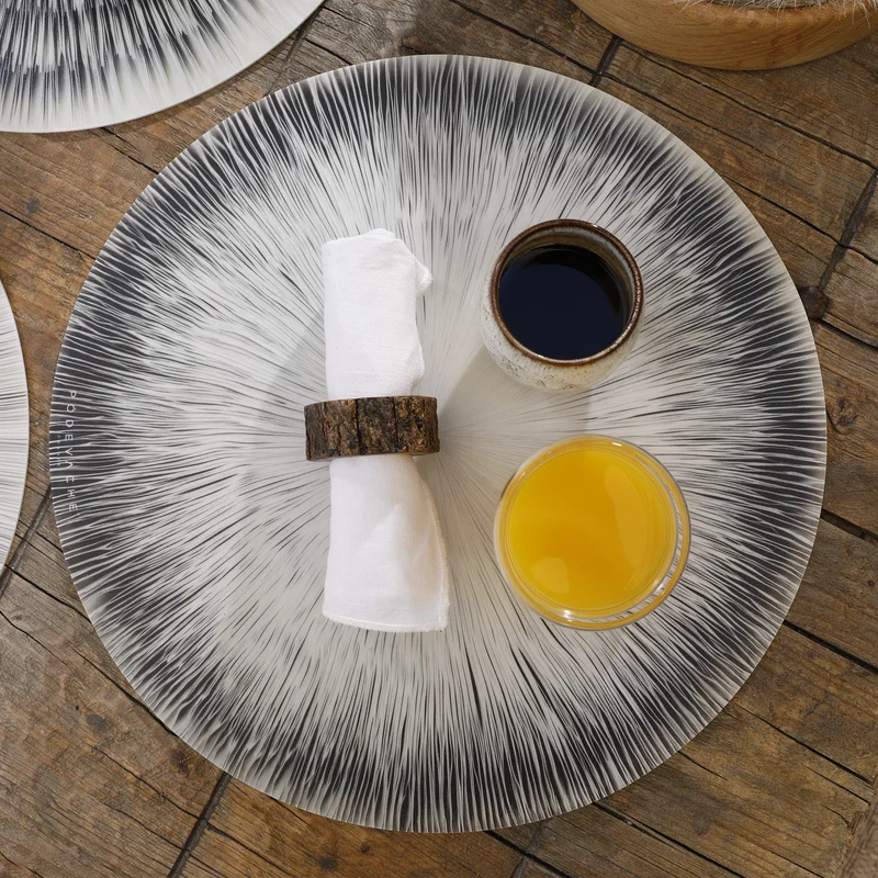 Set de table rond HEVEA - Ø 38 cm - Vinyle - Pôdevache
